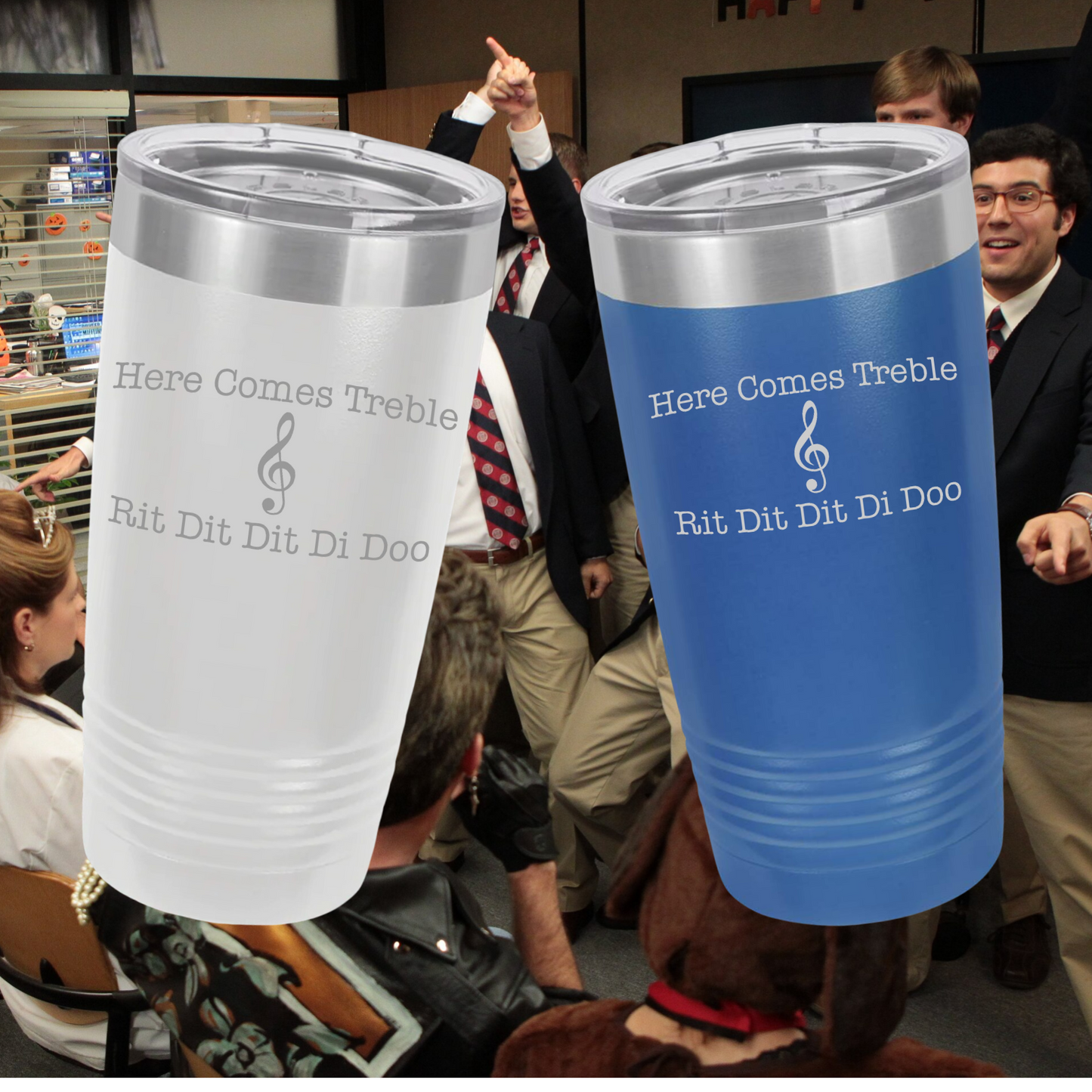 Here Comes Treble Tumbler