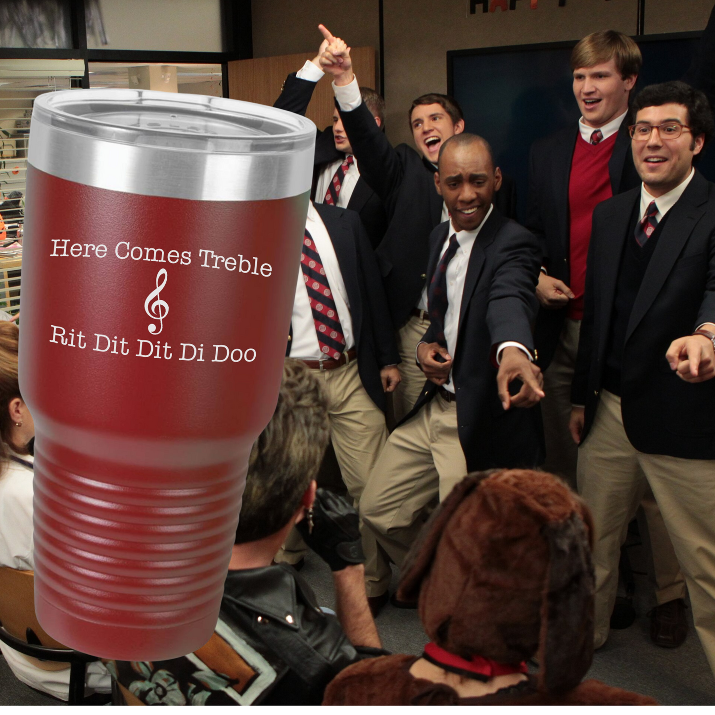 Here Comes Treble Tumbler