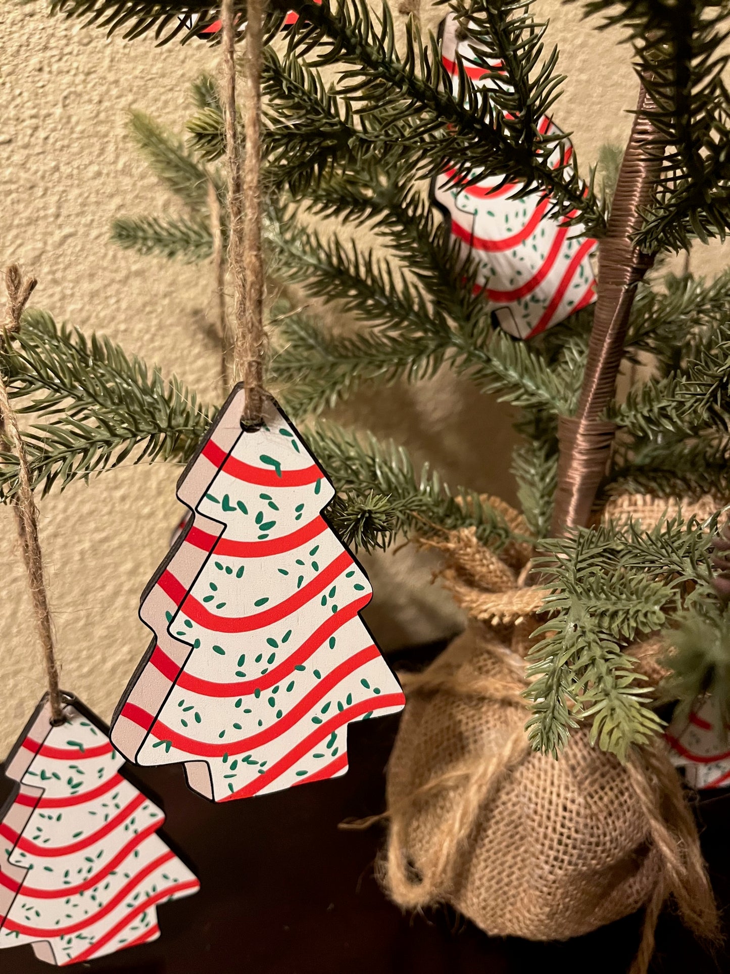 Christmas Cake Ornament