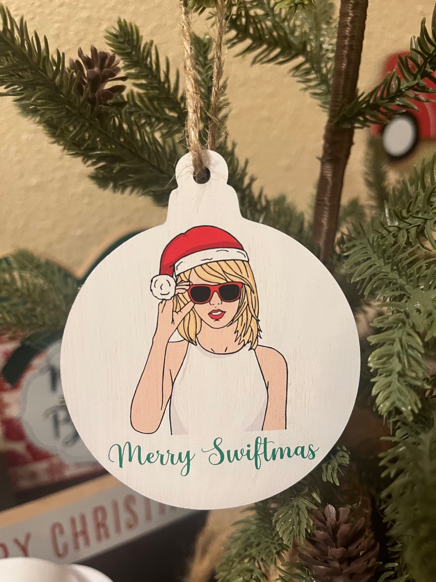 Merry Swiftmas Ornament