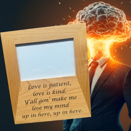 Love is Patient Love is Kind Picture Frame