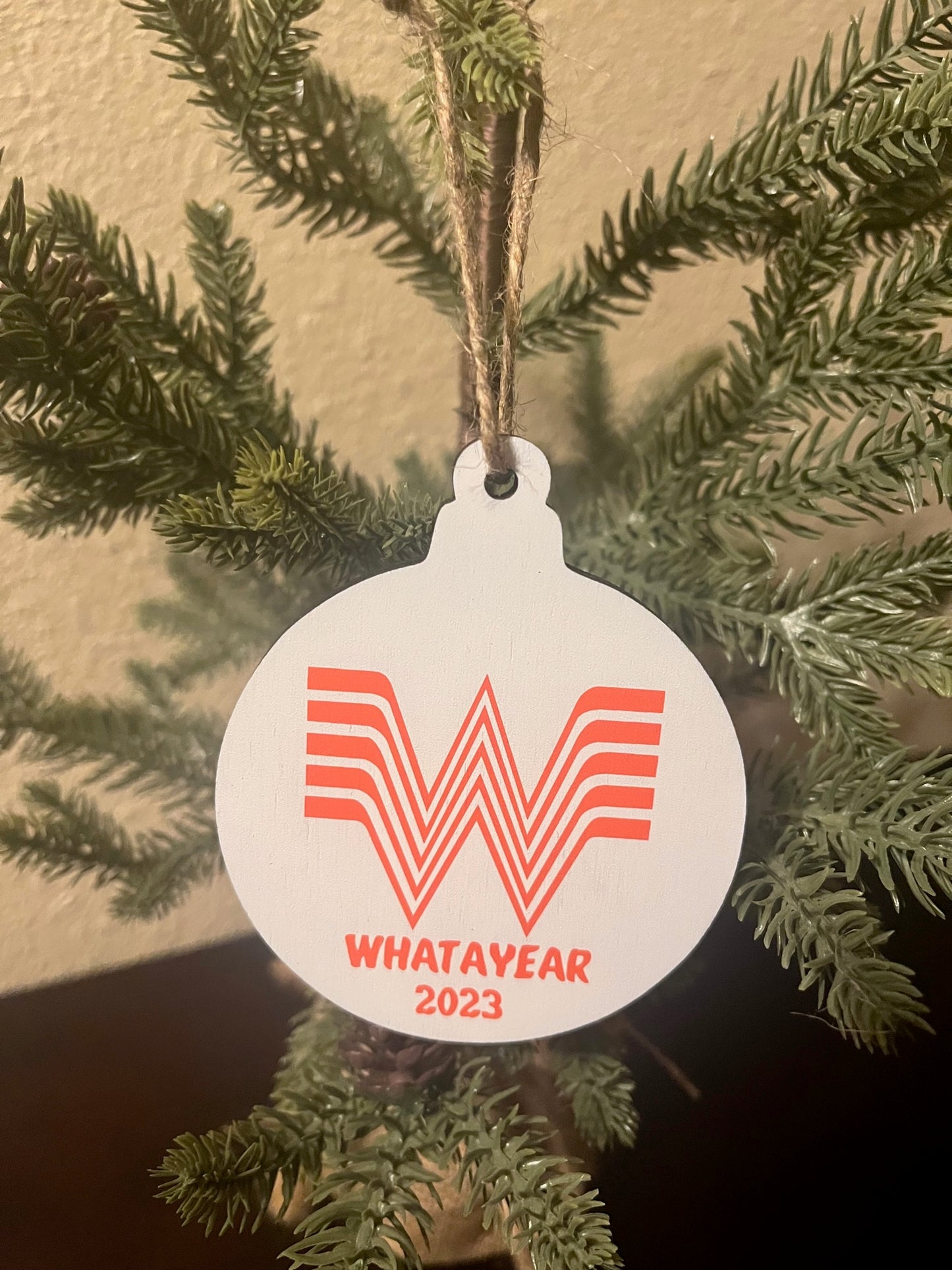 Whatayear 2023 Ornament