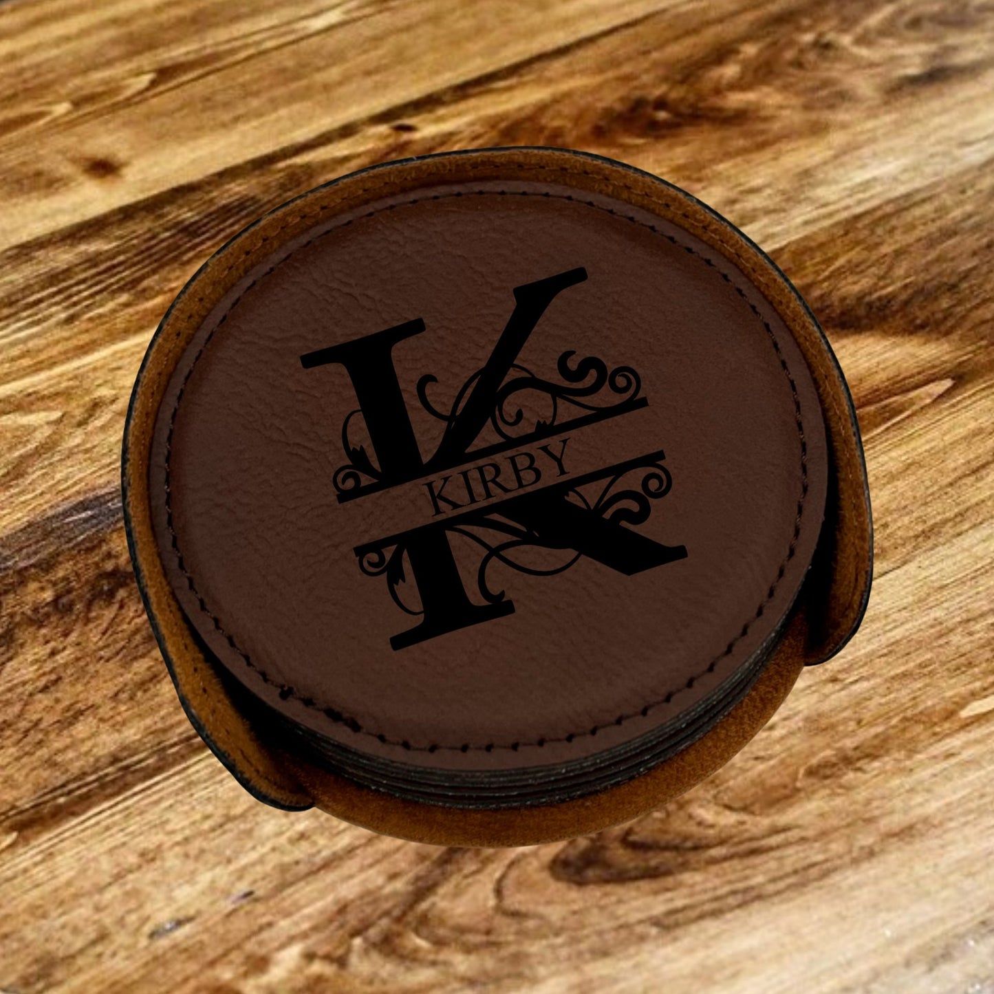 Leatherette Custom Coasters