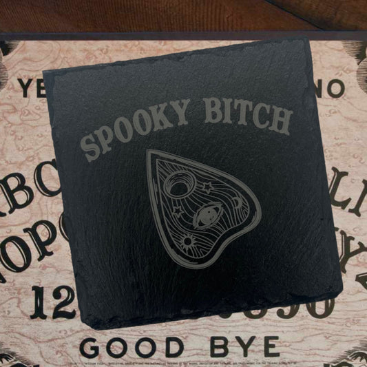 Spooky Bitch Coaster Set