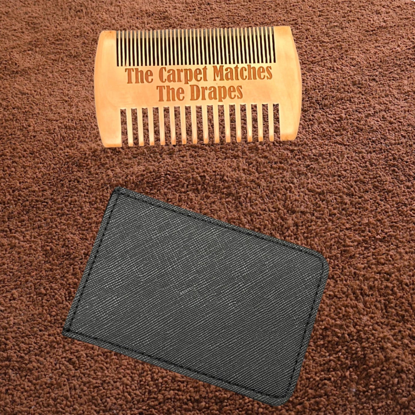 The Carpet Matches The Drapes Beard Comb