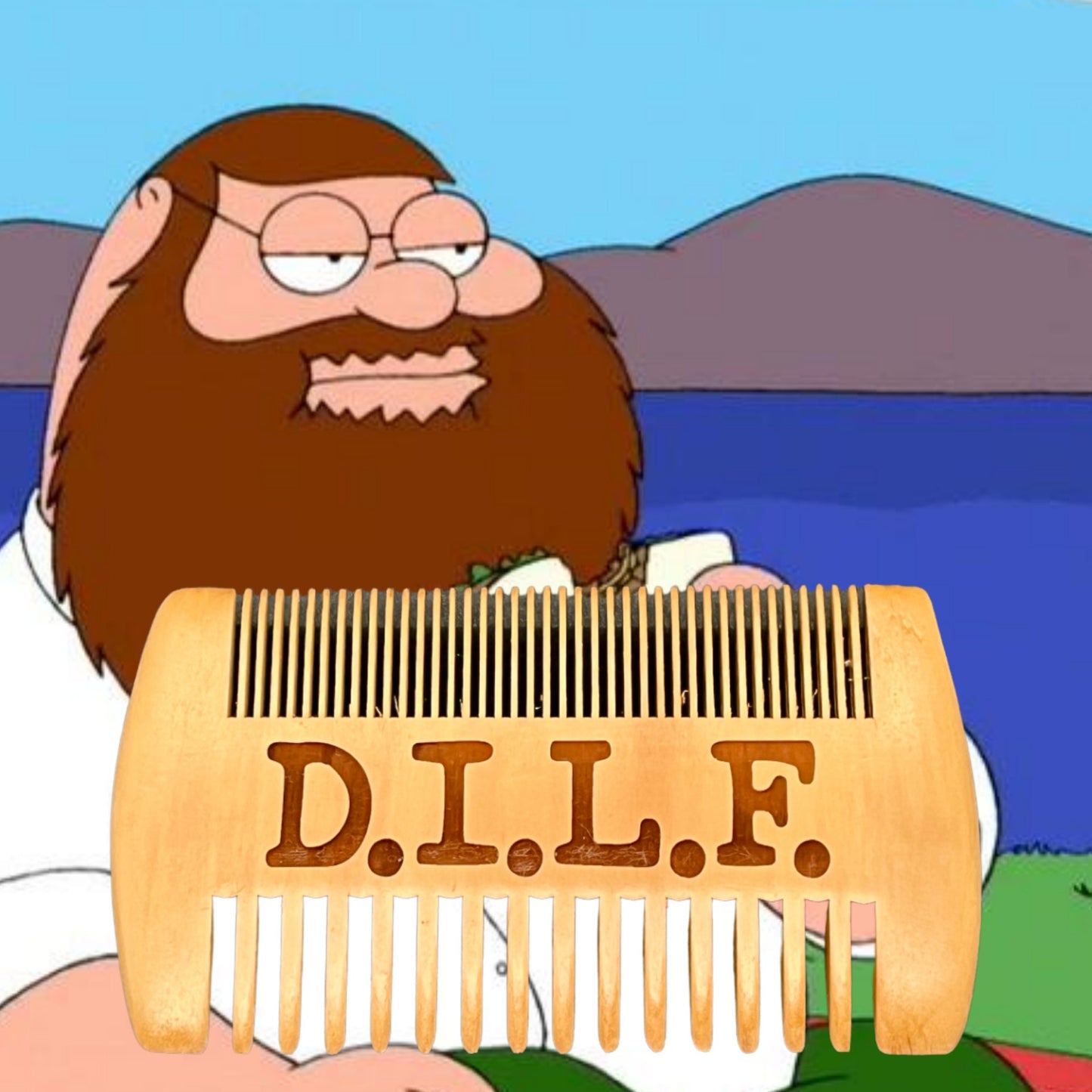 D.I.L.F Beard Comb